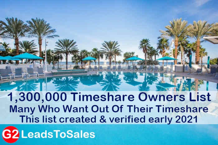 Timeshare Owners Database Timeshare Owners List