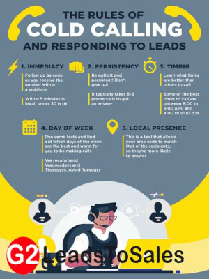 cold calling statics infographic